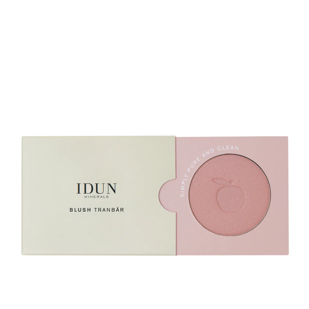 IDUN - MINERAL BLUSH - Shade: Tranbär Light Pink - 5 g / 0.18 oz