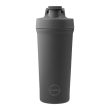 Indlæs billede til gallerivisning AYA&amp;IDA - Shaker Bottle - Dark Grey - 750ML (Den lille bold, til at mixe proteinpulveret med, medfølger)
