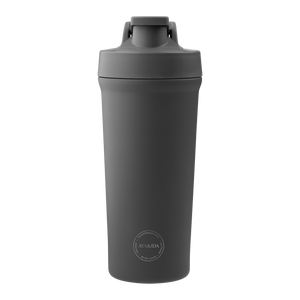 AYA&IDA - Shaker Bottle - Dark Grey - 750ML (Den lille bold, til at mixe proteinpulveret med, medfølger)