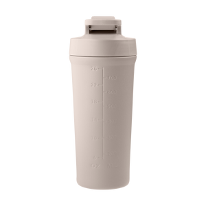 AYA&IDA - Shaker Bottle - Cream Beige - 750ML (Den lille bold, til at mixe proteinpulveret med, medfølger)