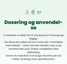 Indlæs billede til gallerivisning VITA BIOSA - INGEFÆR - 500ml / 1000ml / 3 Liter bag-in-box (økologisk drik fermenteret med kulturer af bifido- og mælkesyrebakterier, ekstrakt fra 19 økologiske urter)
