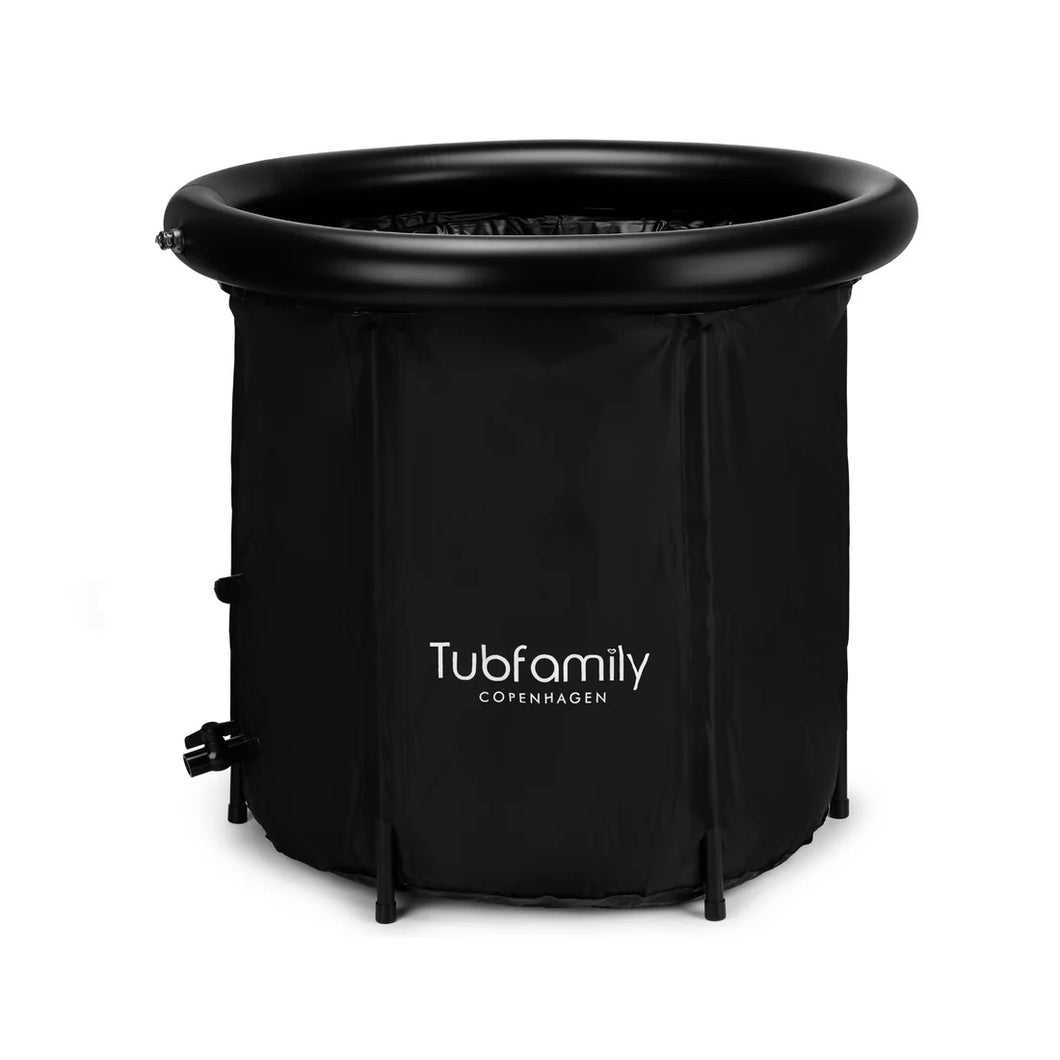 Tubfamily original luksus isbad - Pop op - sort - transportabelt