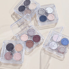 Indlæs billede til gallerivisning IDUN - MINERAL EYESHADOW PALETTE -  Shade: Lejongap 404 - 4 g
