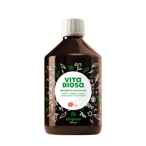 VITA BIOSA - ORIGINAL - 500ml / 1000ml / 3 Liter bag-in-box (økologisk drik fermenteret med kulturer af bifido- og mælkesyrebakterier, ekstrakt fra 19 økologiske urter)