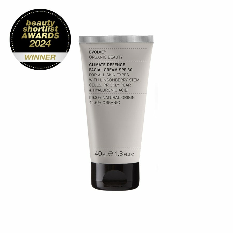 Evolve Climate Defence SPF30 Cream, 40 ml (Beauty Shortlist Awards 2024: Best SPF Product)