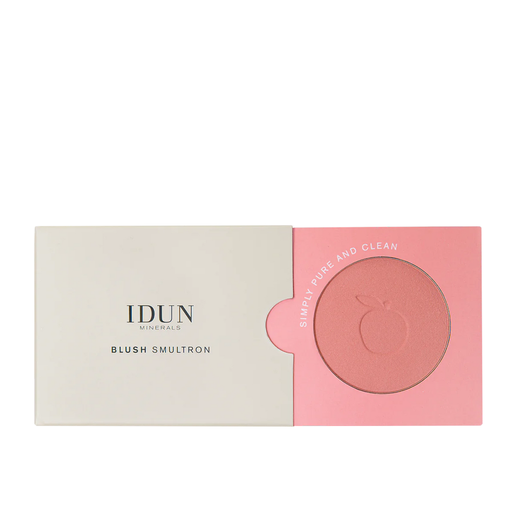 IDUN - MINERAL BLUSH - Shade: Smultron Peach Pink - 5 g / 0.18 oz