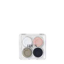 Indlæs billede til gallerivisning IDUN - MINERAL EYESHADOW PALETTE - Shade: Vitsippa 406 - 4 g
