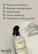 Indlæs billede til gallerivisning BYOMS - PROBIOTIC BATHROOM CLEANER – Naturlig duft: Cristal De Mer (400 ml)
