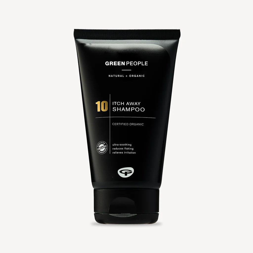 GREEN PEOPLE FOR MEN - NO. 10 ITCH AWAY SHAMPOO 150 ML - (fjerner skæl og lindrer tør, kløende og irriteret hovedbund)