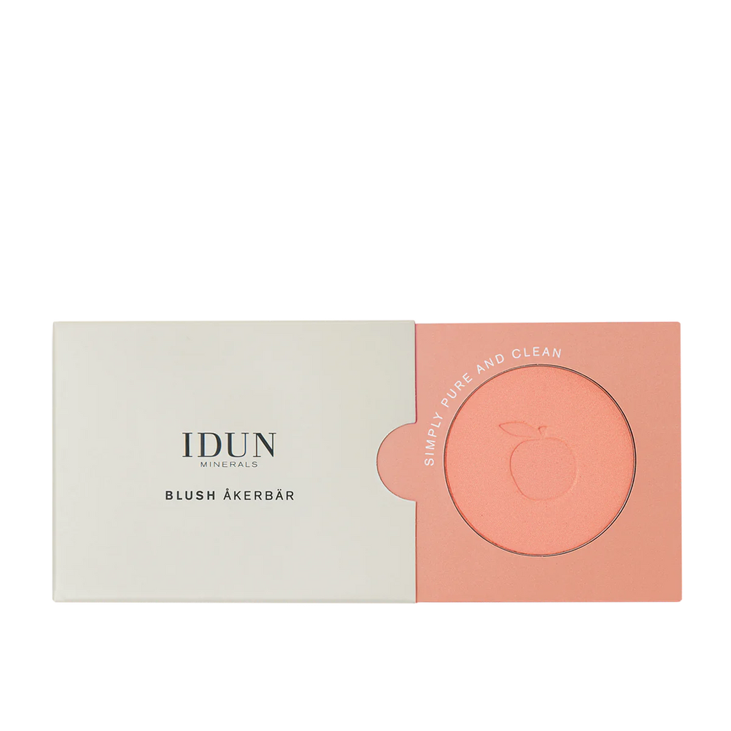 IDUN - MINERAL BLUSH - Shade: Åkerbär Coral - 5 g / 0.18 oz