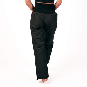 BARA- Black Winter Quilted Pant