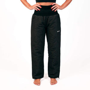 BARA- Black Winter Quilted Pant