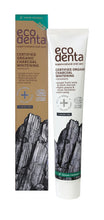 Indlæs billede til gallerivisning ECODENTA - ORGANIC Charcoal Whitening Toothpaste - 75 ml - UTTAN FLUOR
