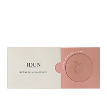 Indlæs billede til gallerivisning IDUN - MINERAL BRONZER -  Shade:
Midnattssol (a cool, shimmering shade) - 5 g / 0.18 oz
