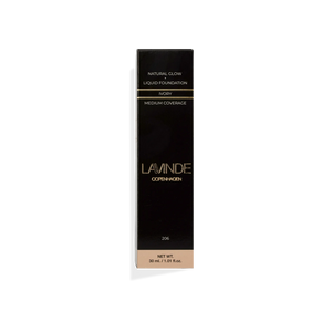 LAVINDE Copenhagen - Natural Glow Liquid Foundation 30 ML - 206C Ivory