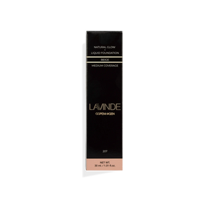 LAVINDE Copenhagen - Natural Glow Liquid Foundation 30 ML - 207N Beige