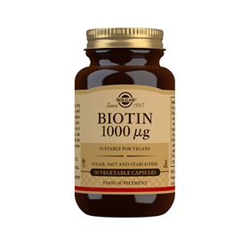 Solgar - Biotin 1000ug 50 kaps.