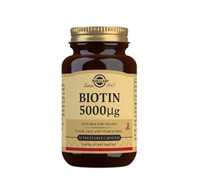 Solgar - Biotin 5000 ug 50 kaps.