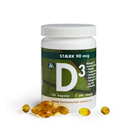 D3-vitamin 90 mcg 120 kaps.