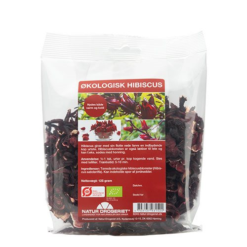 NATUR DROGERIET - Hibiscus hel Økologisk - 125 gr.