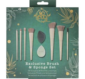 SO ECO - Exclusive Brush & Sponge Set - virði 248,-