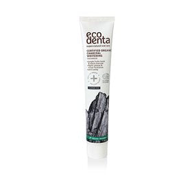 ECODENTA - ORGANIC Charcoal Whitening Toothpaste - 75 ml - UTTAN FLUOR