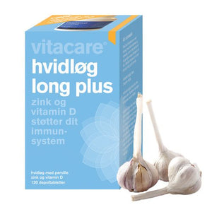 VITACARE - Hvidløg Long Plus 120 depottablettir